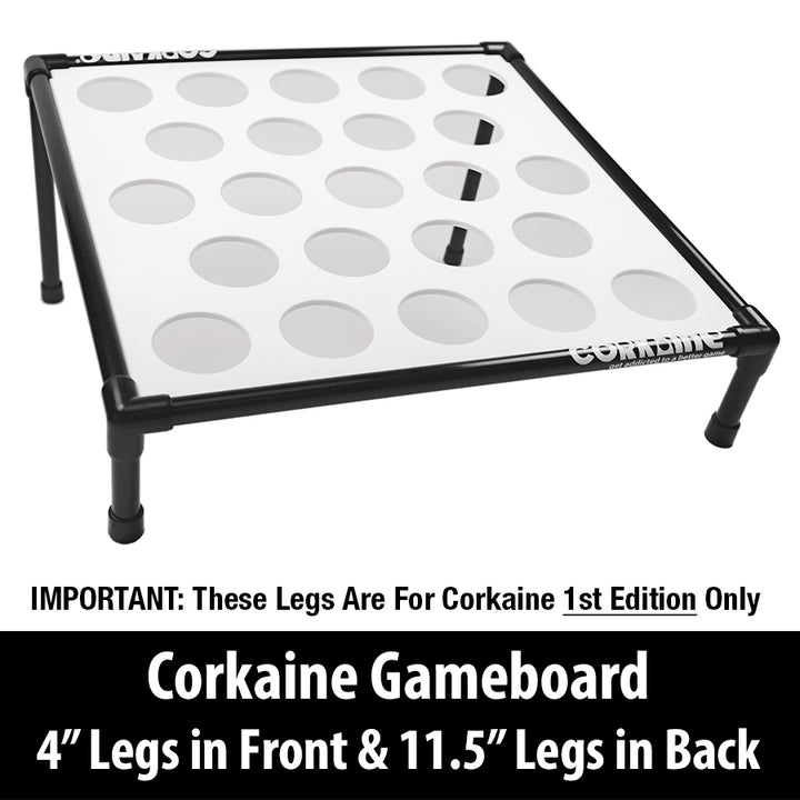 Corkaine® 4″ Legs – 1st Edition – 4 Legs Included – OPTIONAL - Corkaine